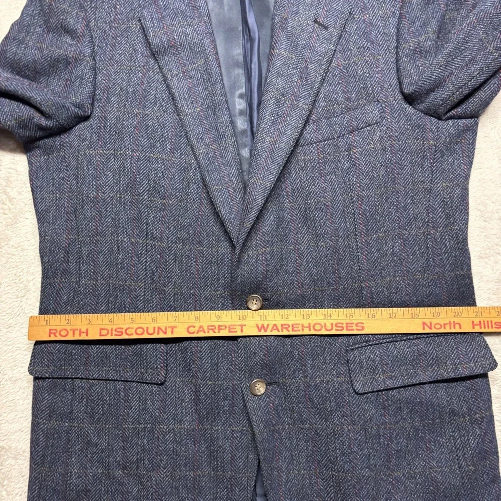 VTG Polo University‎ Club Ralph Lauren Blazer Mens 44 Wool Tweed USA Academia